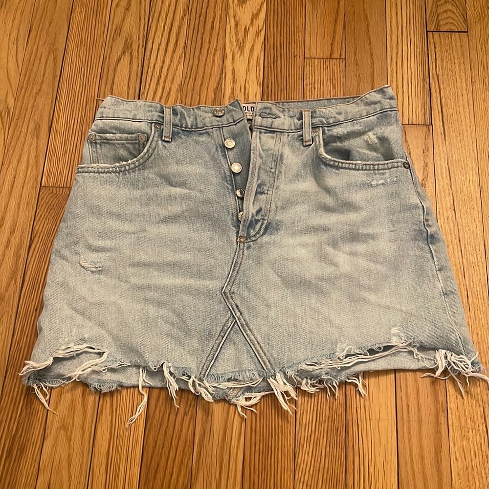 Agolde Jean Skirt